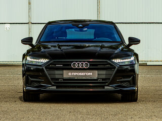 2018 Audi A7 55 TFSI II (4K), чёрный, 4190000 рублей, вид 2