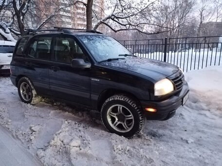 2001 Suzuki Vitara I, чёрный, 500000 рублей, вид 1