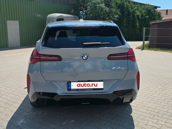 2025 BMW X3 20d xDrive IV (G45/G48), серый, 7540911 рублей - вид 3