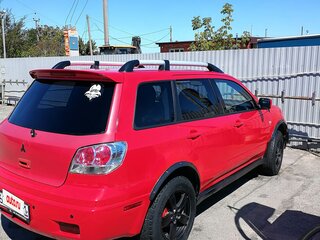 2002 Mitsubishi Outlander I, красный, 470000 рублей, вид 5