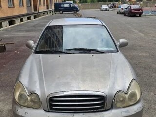 2005 Hyundai Sonata ТагАЗ IV (EF) Рестайлинг, серебристый, 330000 рублей, вид 1