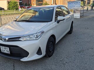 2019 Toyota Corolla Axio XI (E160, E170) Рестайлинг 2, белый, 1090000 рублей, вид 1