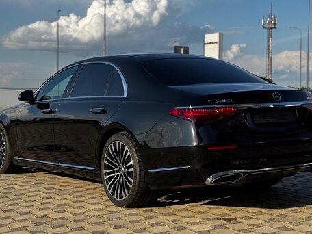 2021 Mercedes-Benz S-Класс 450 Long 4MATIC VII (W223), чёрный, 7999500 рублей, вид 5