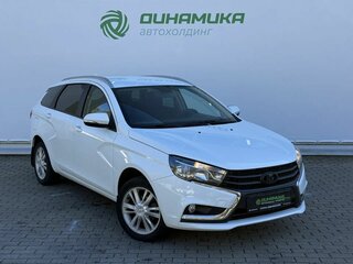 2019 Lada (ВАЗ) Vesta SW I, белый, 990000 рублей, вид 3
