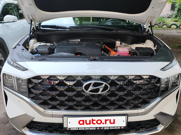 2021 Hyundai Santa Fe IV Рестайлинг, белый, 3950000 рублей - вид 26