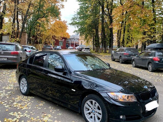 2009 BMW 3 серии 320i V (E90/E91/E92/E93) Рестайлинг, чёрный, 650000 рублей, вид 2