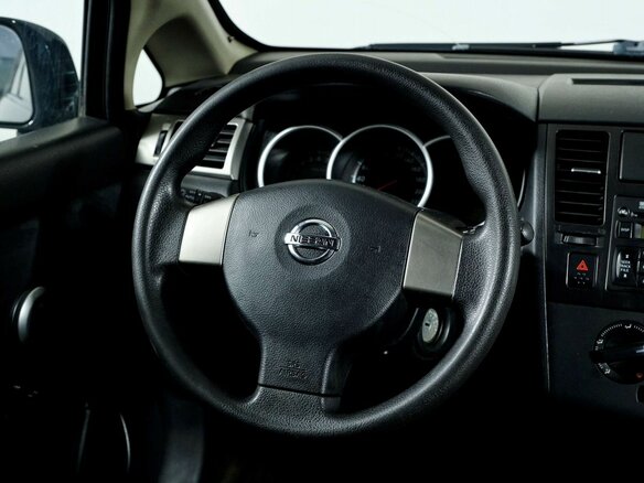 2012 Nissan Tiida I Рестайлинг, чёрный - вид 14