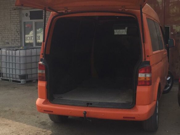 2007 Volkswagen Transporter, оранжевый, 600000 рублей - вид 14