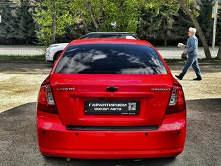 2008 Chevrolet Lacetti I, красный, 399000 рублей, вид 4