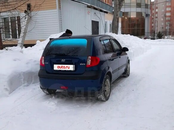 2010 Hyundai Getz I Рестайлинг, синий, 600000 рублей - вид 1