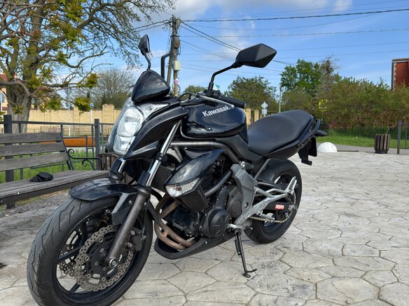 2012 Kawasaki ER-4N, чёрный, 410000 рублей - вид 3