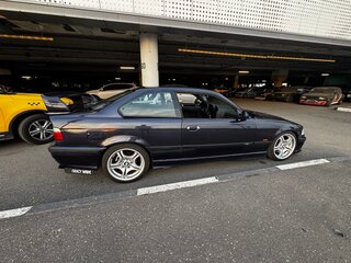 1996 BMW 3 серии 323i III (E36), фиолетовый, 850000 рублей, вид 2