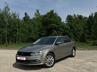 2016 Volkswagen Jetta VI Рестайлинг, бежевый, 1115000 рублей, вид 1