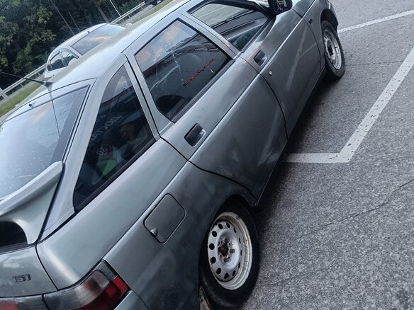 2005 Lada (ВАЗ) 2112, серый - вид 1