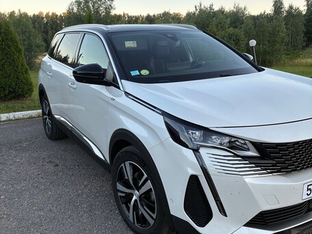 2021 Peugeot 5008 II Рестайлинг, белый, 2198000 рублей, вид 3