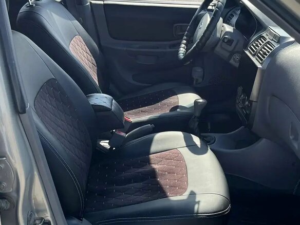 2007 Hyundai Accent ТагАЗ II, бежевый, 450000 рублей - вид 5