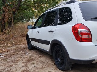 2018 Lada (ВАЗ) Kalina Cross II, белый, 650000 рублей, вид 5