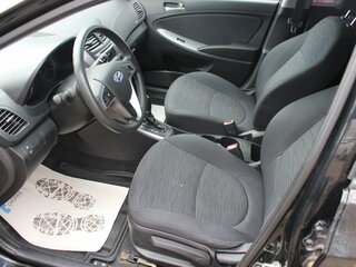 2015 Hyundai Solaris I Рестайлинг, чёрный, 825000 рублей, вид 5