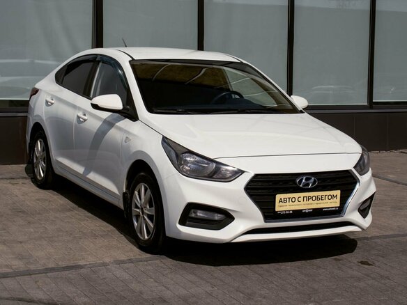 2018 Hyundai Solaris II, белый - вид 6