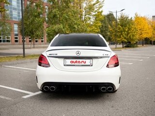 2020 Mercedes-Benz C-Класс AMG 43 AMG IV (W205) Рестайлинг, белый, 4950000 рублей, вид 2