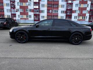 2013 Audi A8 Long III (D4) Рестайлинг, чёрный, 2000000 рублей, вид 5