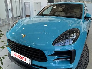 2020 Porsche Macan I Рестайлинг, голубой, 5650000 рублей, вид 1