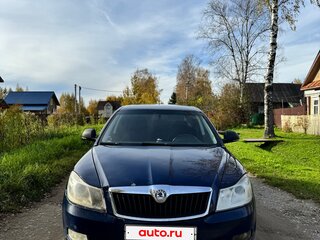 2010 Skoda Octavia II (A5) Рестайлинг, синий, 470000 рублей, вид 3