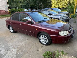 2008 Kia Spectra I Рестайлинг 2, красный, 430000 рублей, вид 2