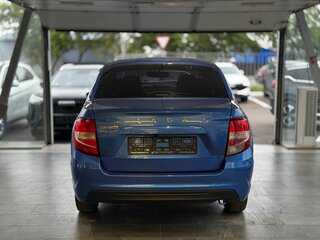 2021 Lada (ВАЗ) Granta I Рестайлинг, синий, 585000 рублей, вид 5