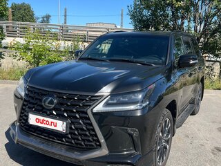 2021 Lexus LX 570 III Рестайлинг 2, чёрный, 9375000 рублей, вид 2
