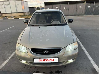 2008 Hyundai Accent ТагАЗ II, бежевый, 340000 рублей, вид 3