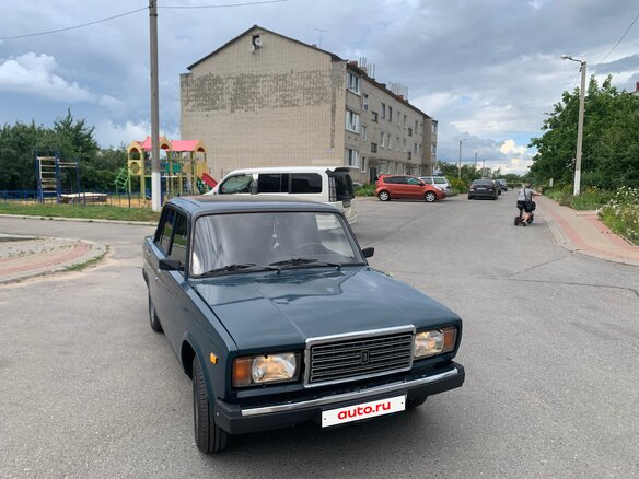 1996 Lada (ВАЗ) 2107, зелёный, 150000 рублей