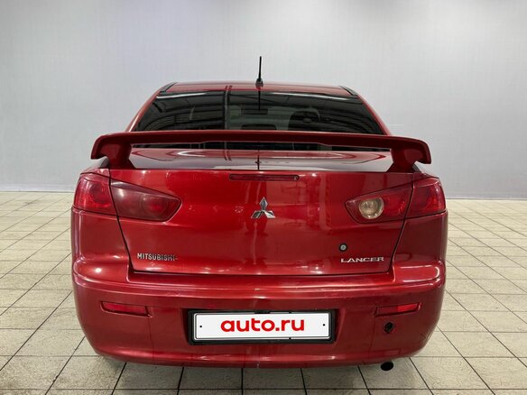 2007 Mitsubishi Lancer X, красный, 550000 рублей - вид 5