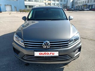 2014 Volkswagen Touareg II Рестайлинг, серый, 2990000 рублей, вид 4