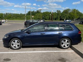 2015 Volkswagen Golf 5-speed VII, синий, 1000000 рублей, вид 3