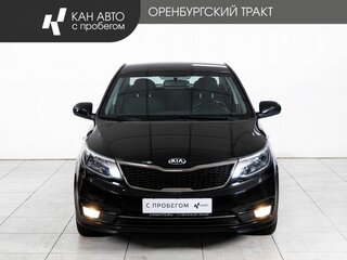 2016 Kia Rio III Рестайлинг, чёрный, 1049000 рублей, вид 2