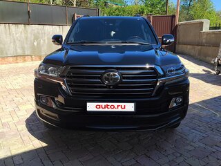 2018 Toyota Land Cruiser 200 Series Рестайлинг 2, чёрный, 6500000 рублей, вид 1