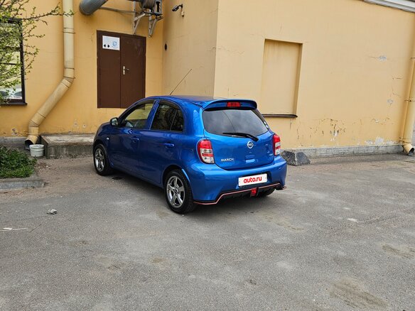 2011 Nissan March IV (K13), синий, 750000 рублей - вид 5