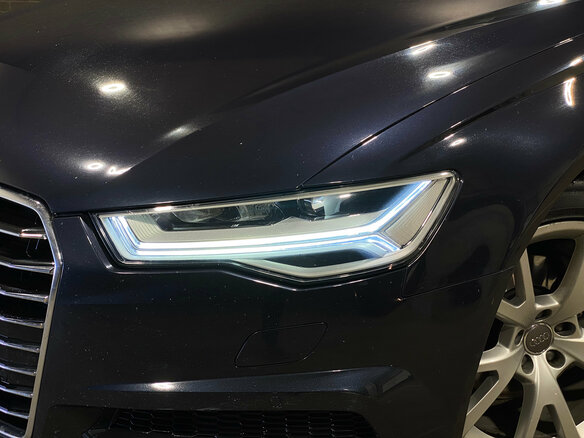 2018 Audi A6 IV (C7) Рестайлинг, чёрный - вид 8