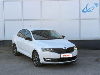 2019 Skoda Rapid I Рестайлинг, белый, 1450000 рублей, вид 3