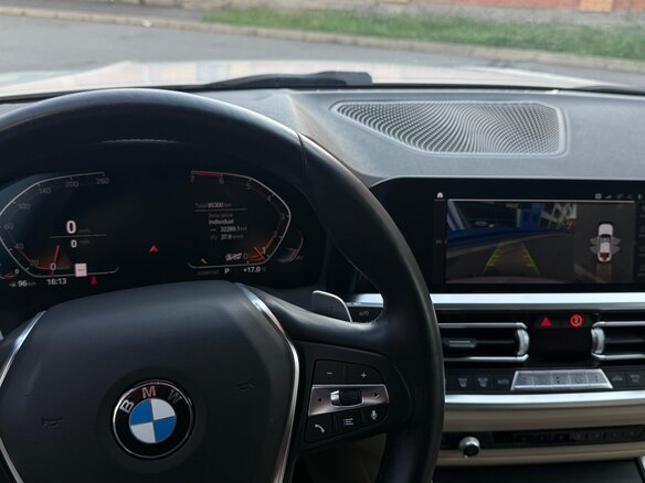 2021 BMW 3 серии 330i VII (G2x), белый, 3700000 рублей - вид 10
