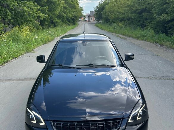 2009 Lada (ВАЗ) Priora I, чёрный, 400000 рублей - вид 4