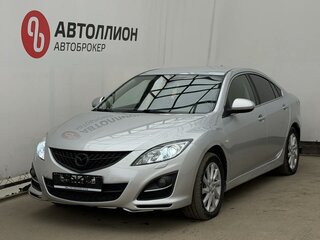 2011 Mazda 6 II (GH) Рестайлинг, серебристый, 819000 рублей, вид 1