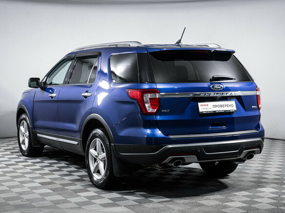 2018 Ford Explorer V Рестайлинг 2, синий, 3269000 рублей - вид 6