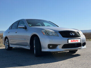 2008 Infiniti M35 III Рестайлинг, серебристый, 1000000 рублей, вид 4