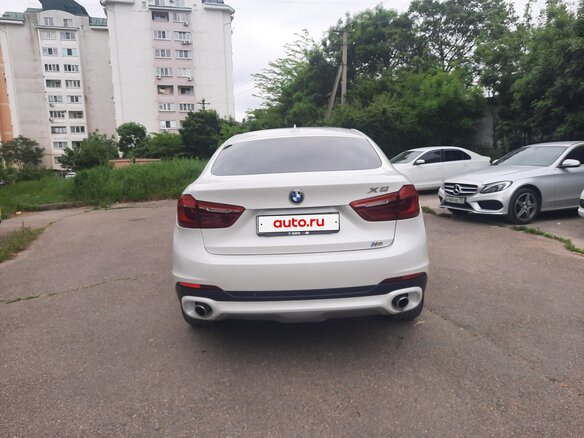 2015 BMW X6 30d II (F16), белый, 3350000 рублей - вид 6