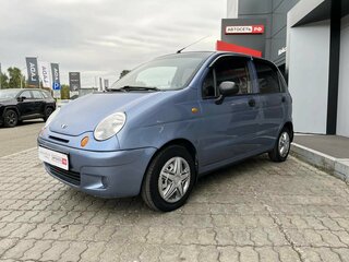 2007 Daewoo Matiz I Рестайлинг, синий, 212390 рублей, вид 3