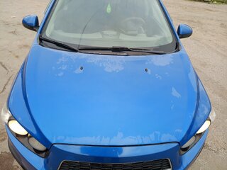 2014 Chevrolet Aveo II, синий, 640000 рублей, вид 3