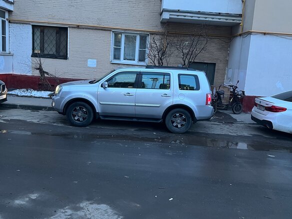 2008 Honda Pilot II, серебристый, 1020000 рублей - вид 11