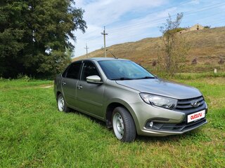 2019 Lada (ВАЗ) Granta I Рестайлинг, серый, 660000 рублей, вид 3